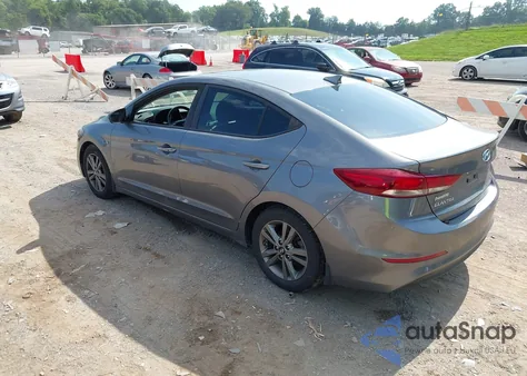 2018 Hyundai Elantra Value Edition из США, поврежденный, VIN 5NPD84LFXJH343940